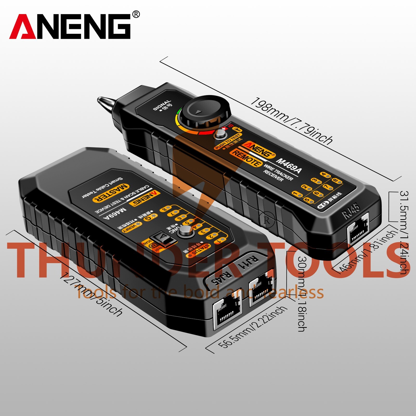 Thunder Tools ANENG M469A Network Cable Finder Multifunctional Cable