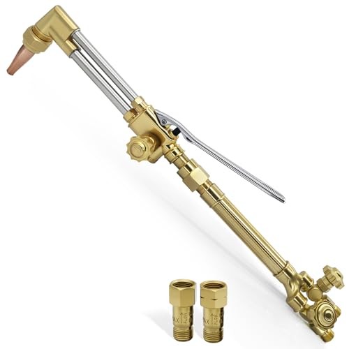 V-Type Heavy Duty Oxyacetylene Cutting Torch with Check Valve- Compatible with