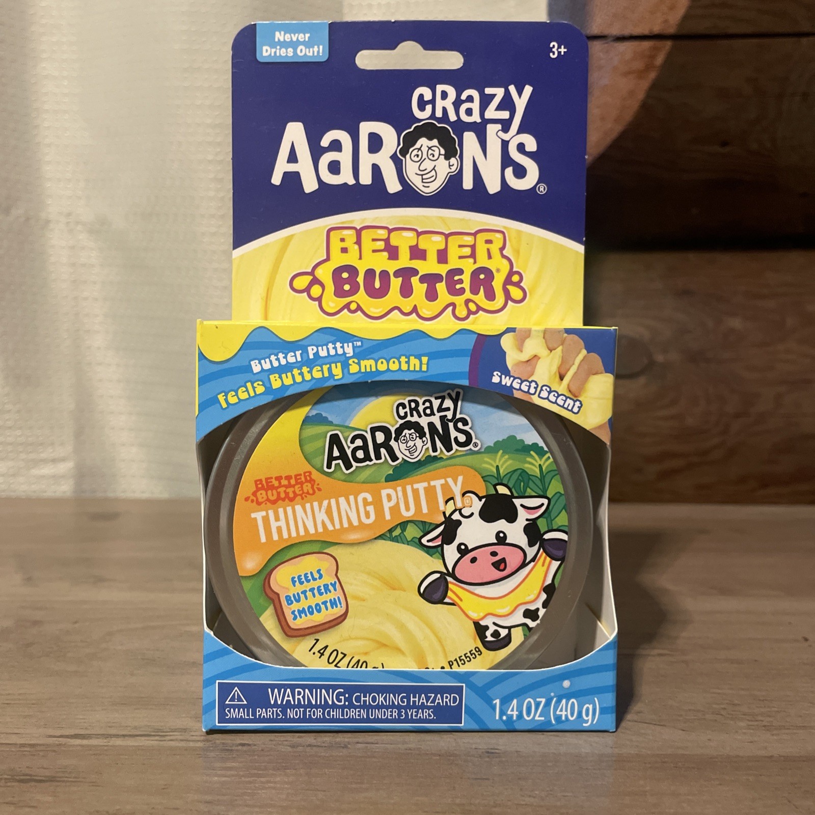 Better Butter Thinking Putty - Aaron’s Crazy Thinking Putty Sealed BRAND NEW 1.4