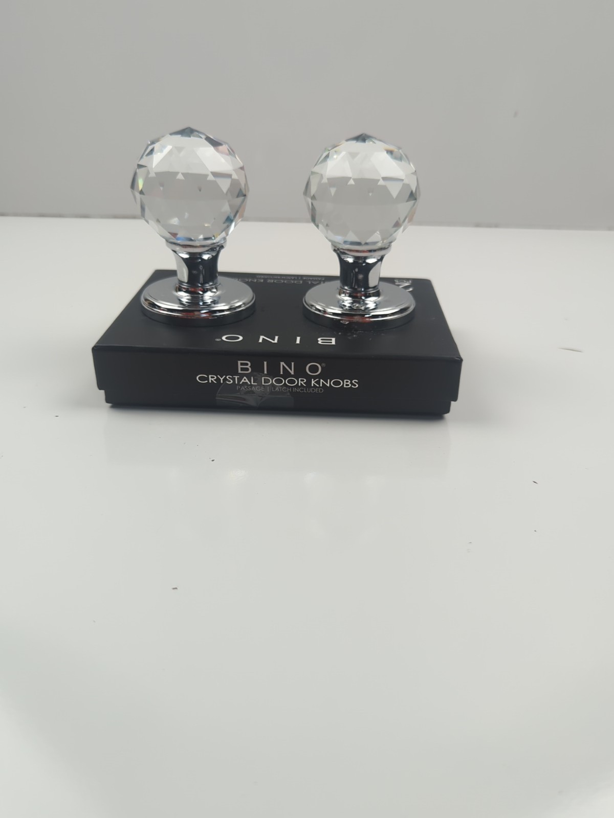 BRAND NEW: BINO Crystal Door Knobs Functional