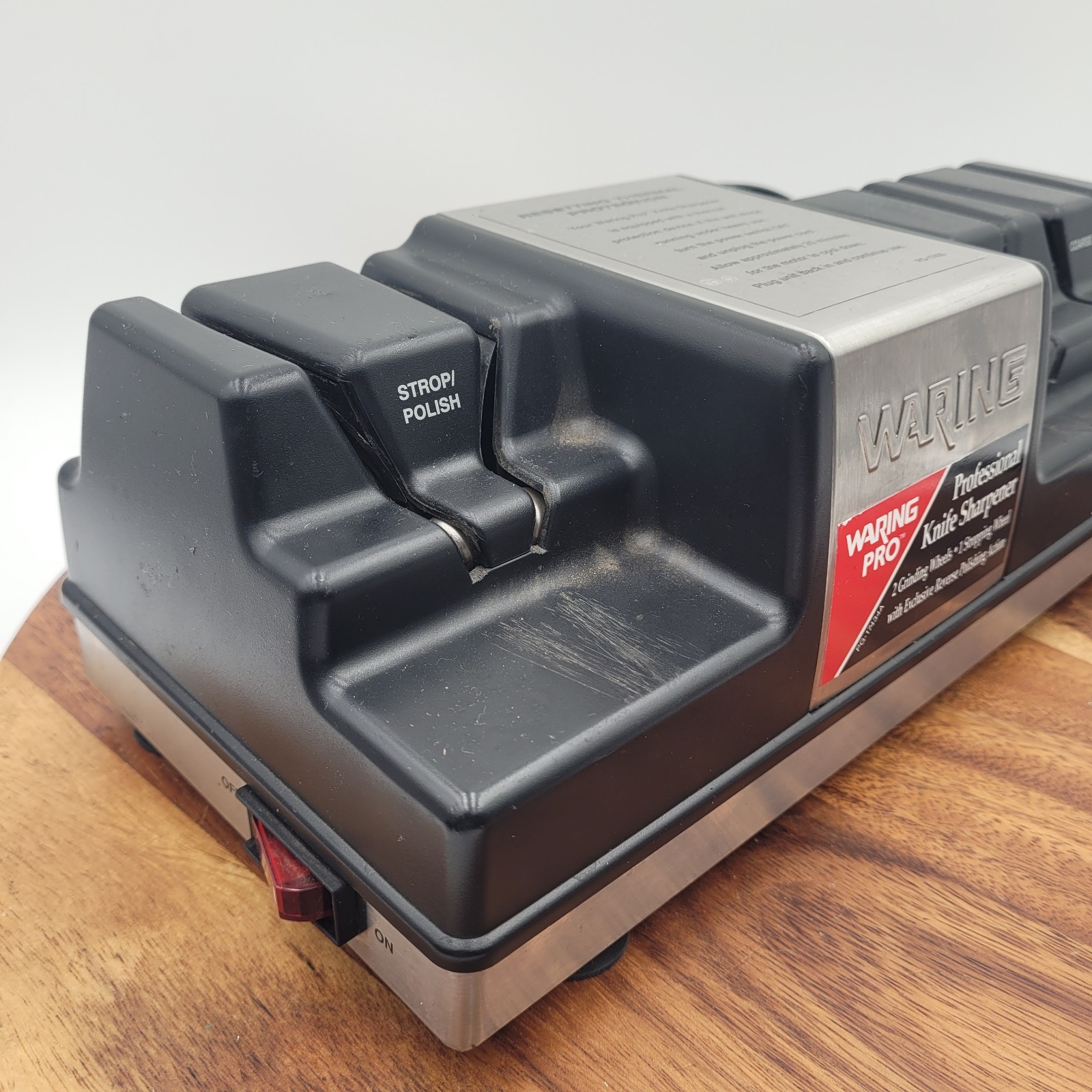 Waring Pro Professional Knife Sharpener KS80 Precision Performance Commercial