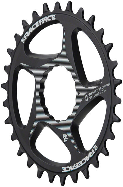 RaceFace Direct Mount Wide Chainring - 30t, DM CINCH, For Shimano 12-Speed HG+ C