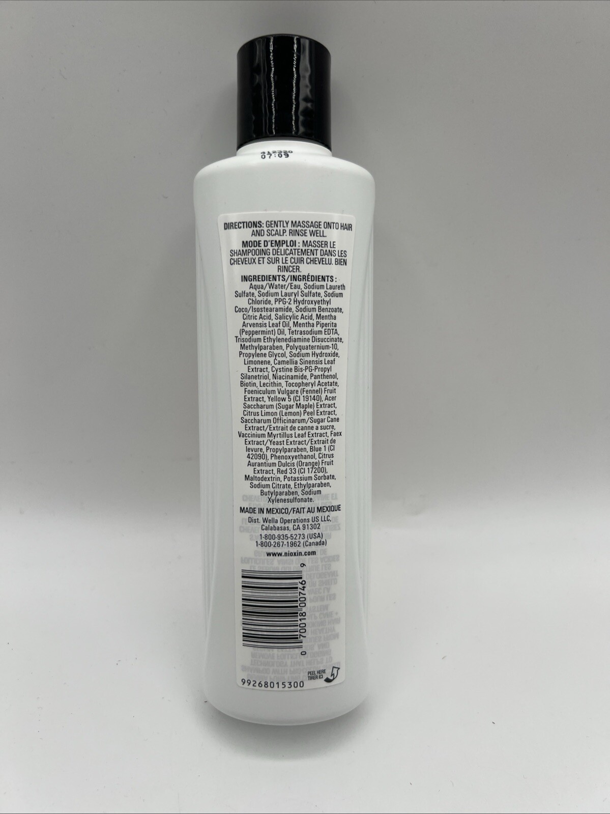 NIOXIN System 4 Cleanser Shampoo 10.1 oz 1 Pack