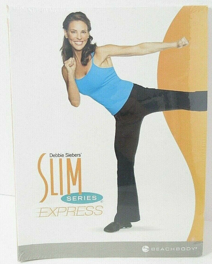 Beachbody Slim In 6, Debbie Siebers SLIM SERIES EXPRESS  5 Workout 2-DVD Program