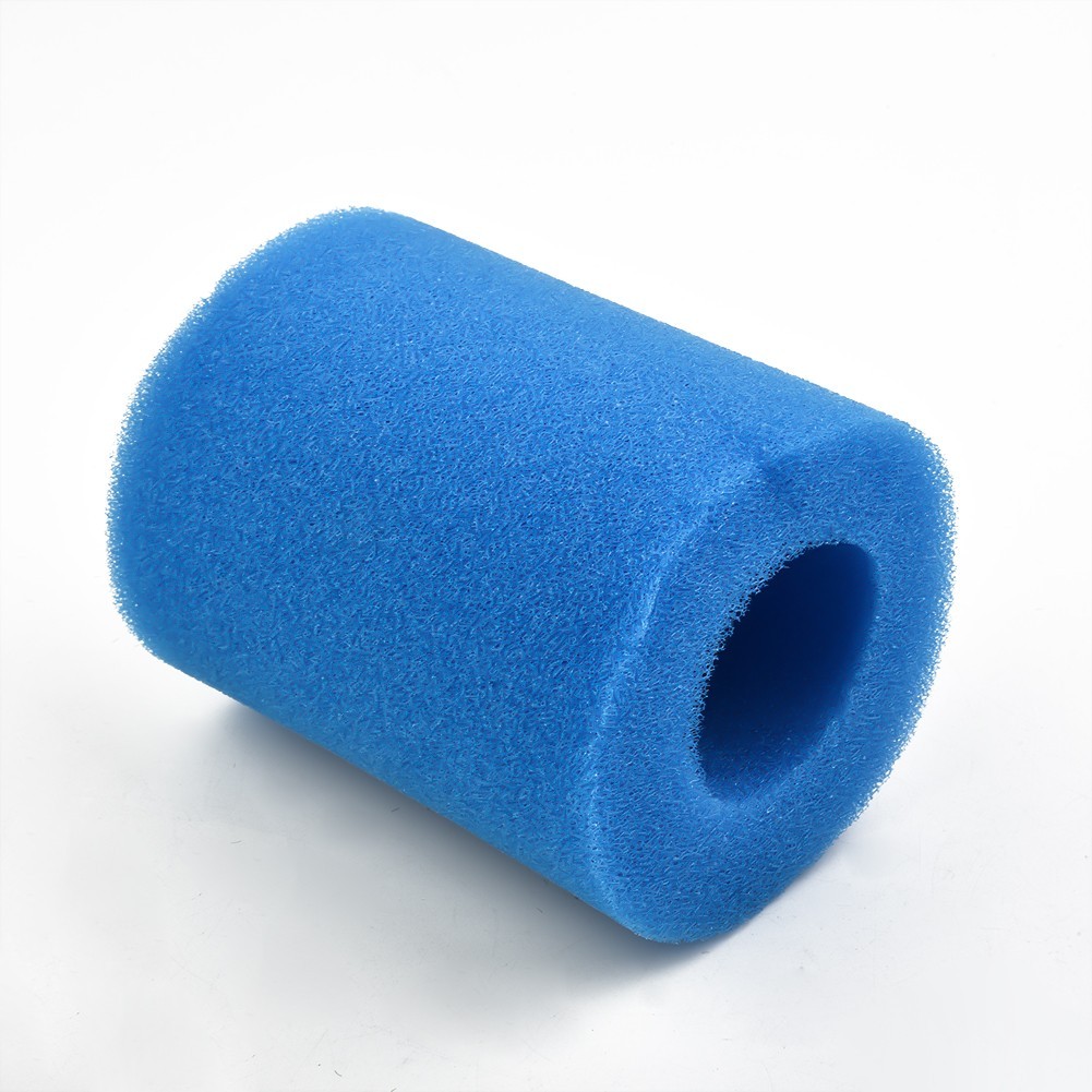 For Washable Reusable Blue Swimming Pool Filter Foam Breeding Sponge Cartridge
