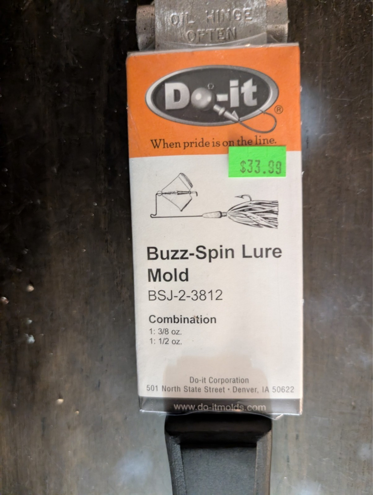 Do it mold Buzz spin lure BSJ-2-3812
