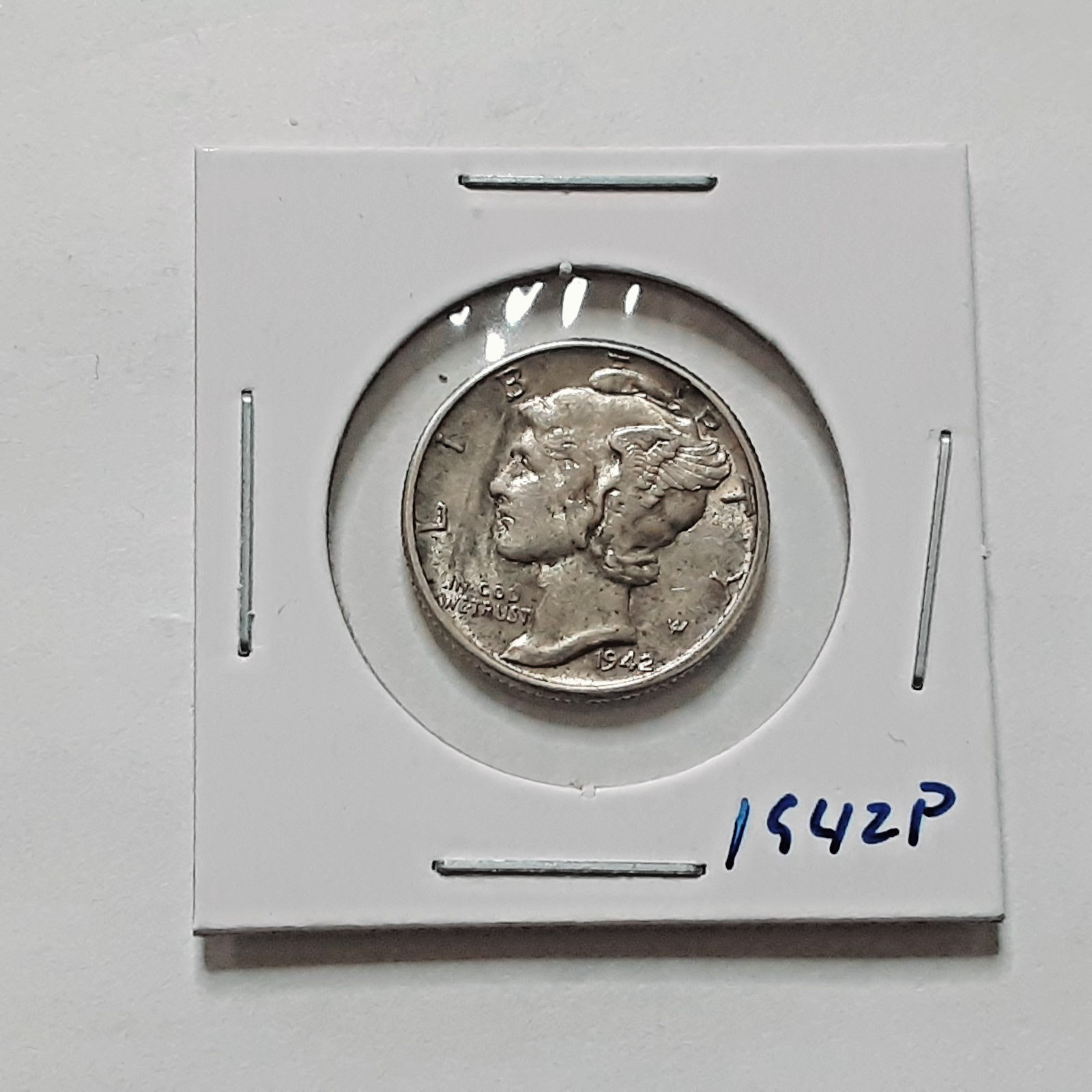 Better Condition BU?  1942 P Mercury Silver Dime Nice Coin!!! J580
