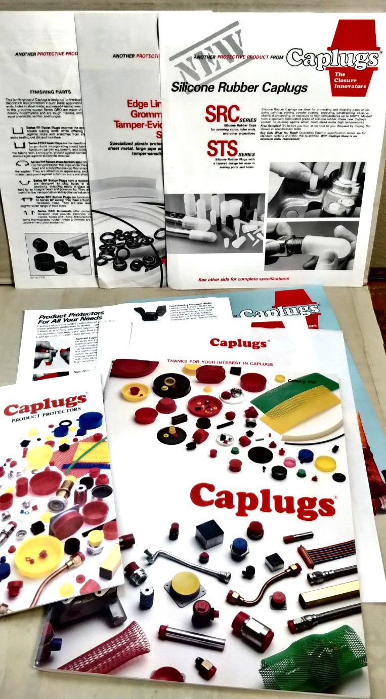 1993 CAPLUGS catalog #593 caps and plugs   C7