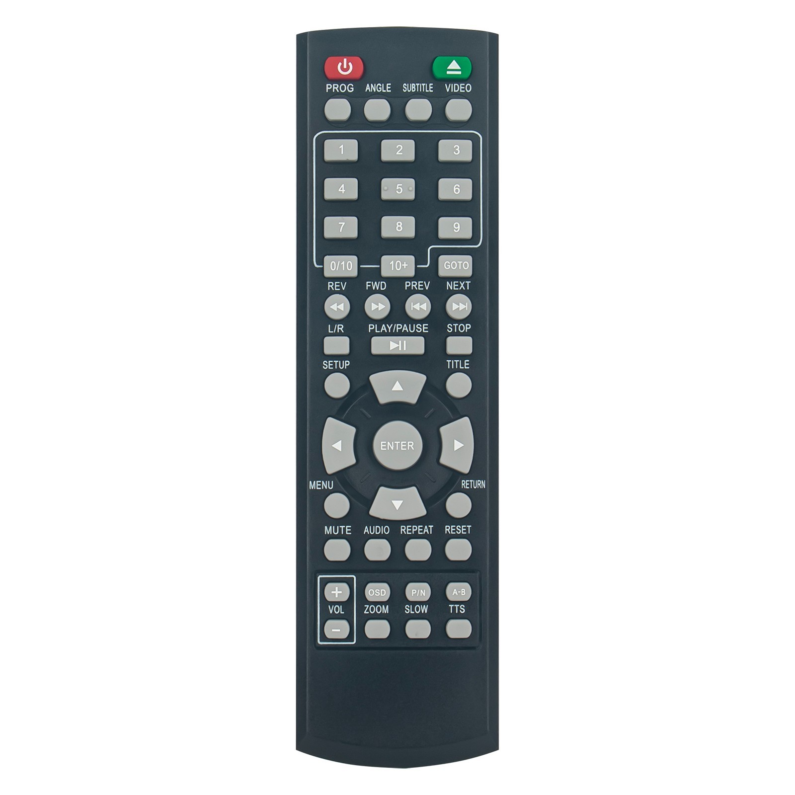 New Remote XL-6046 LR03 100008761 100093892 for ONN DVD Player 100008761OA