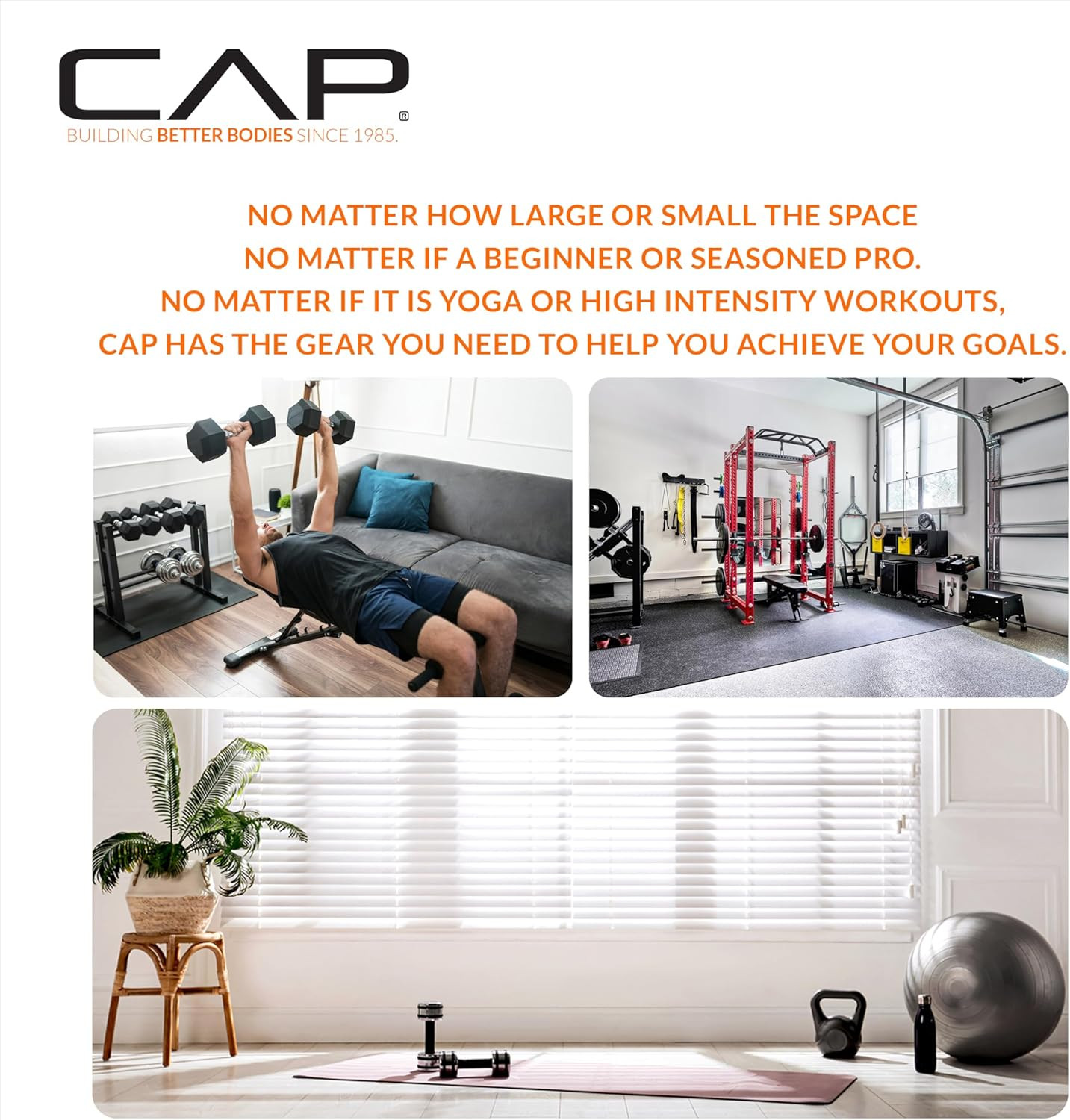 Barbell Cast Iron Hex Dumbbell | Multiple Options