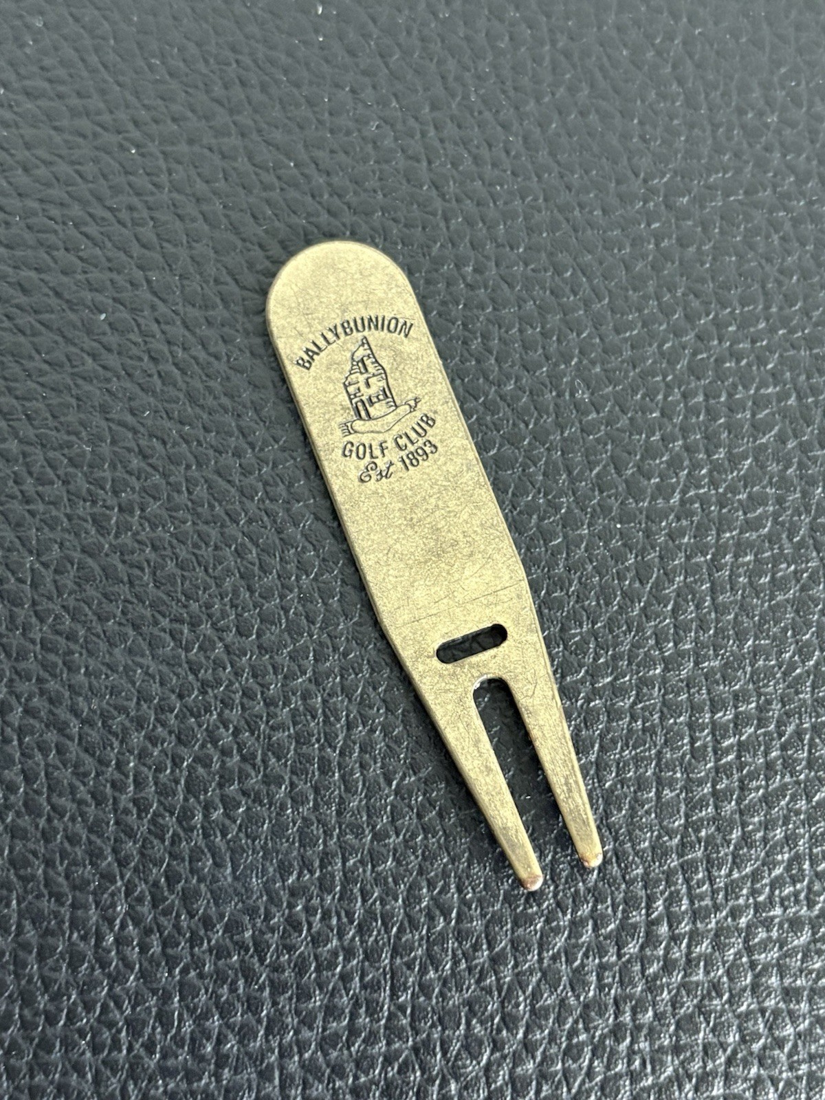 Ballybunion Brass Golf Divot Repair Tool PRG