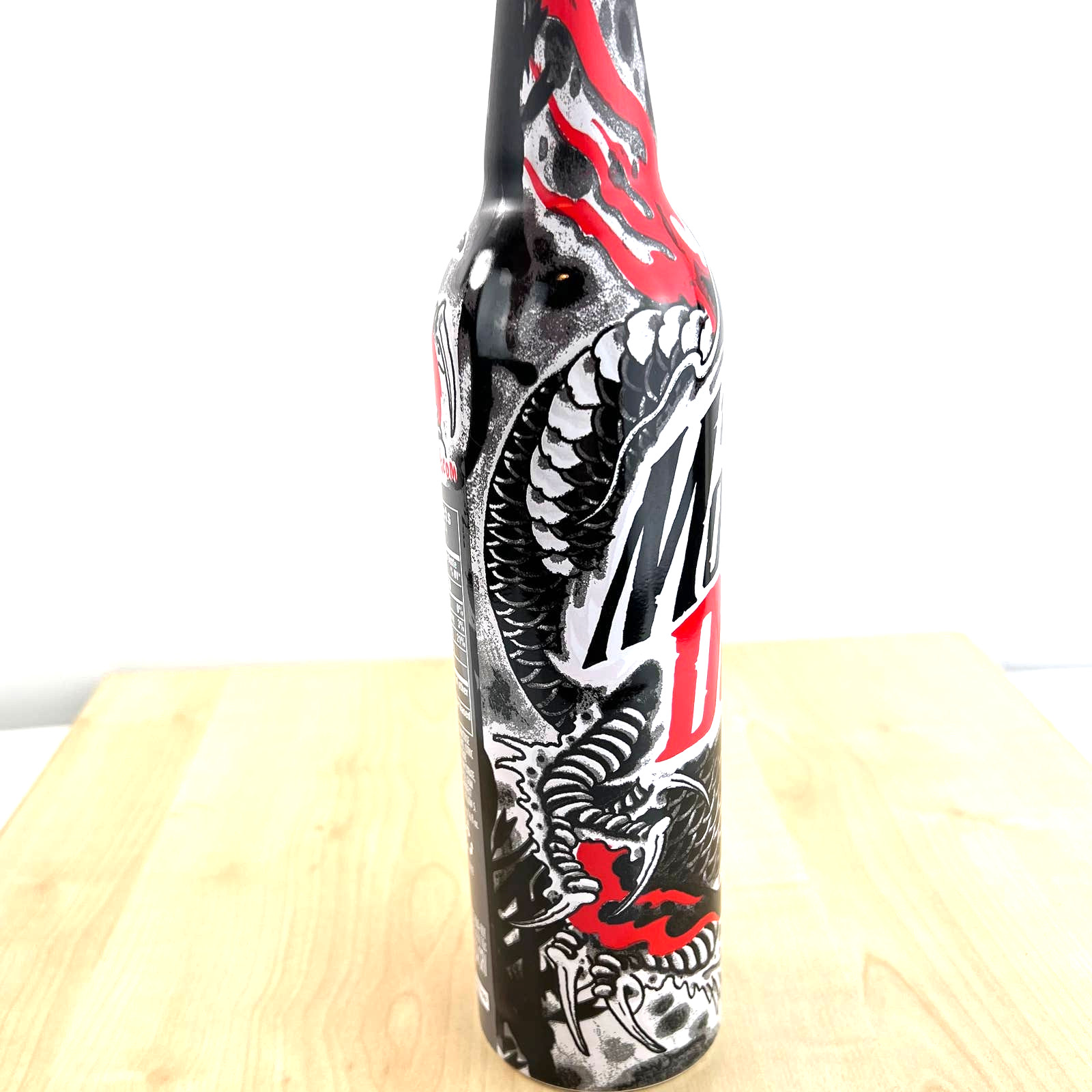 Mountain Dew Green Label Art Concrete Dragon 6oz Full Bottle