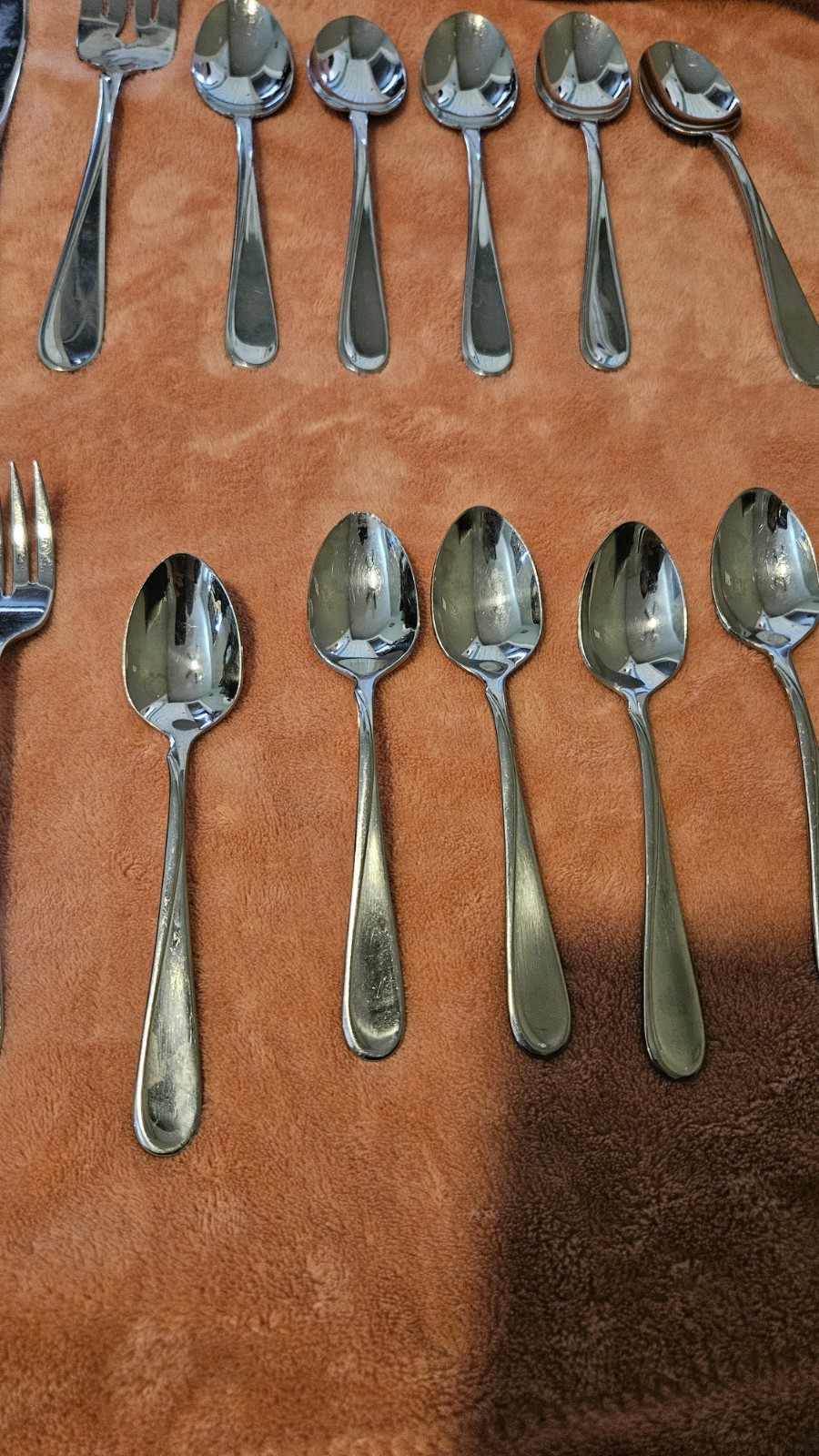 Place Settings Oneida SOAR Stainless Glossy 30 Total Pieces