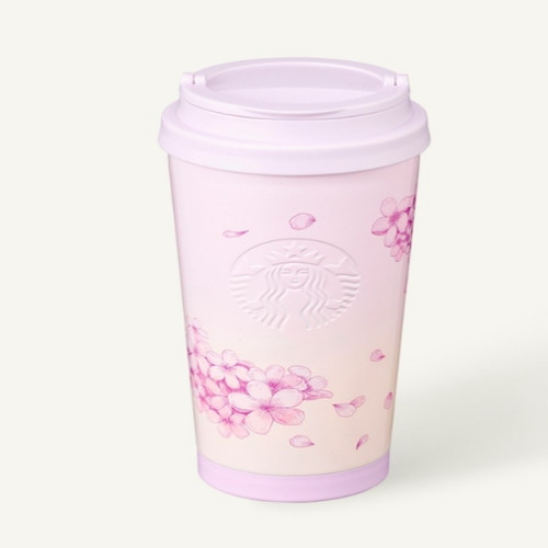 Starbucks Korea 2024 SS Blossom Secret Garden Elma Tumbler 473ml -Cherry Blossom