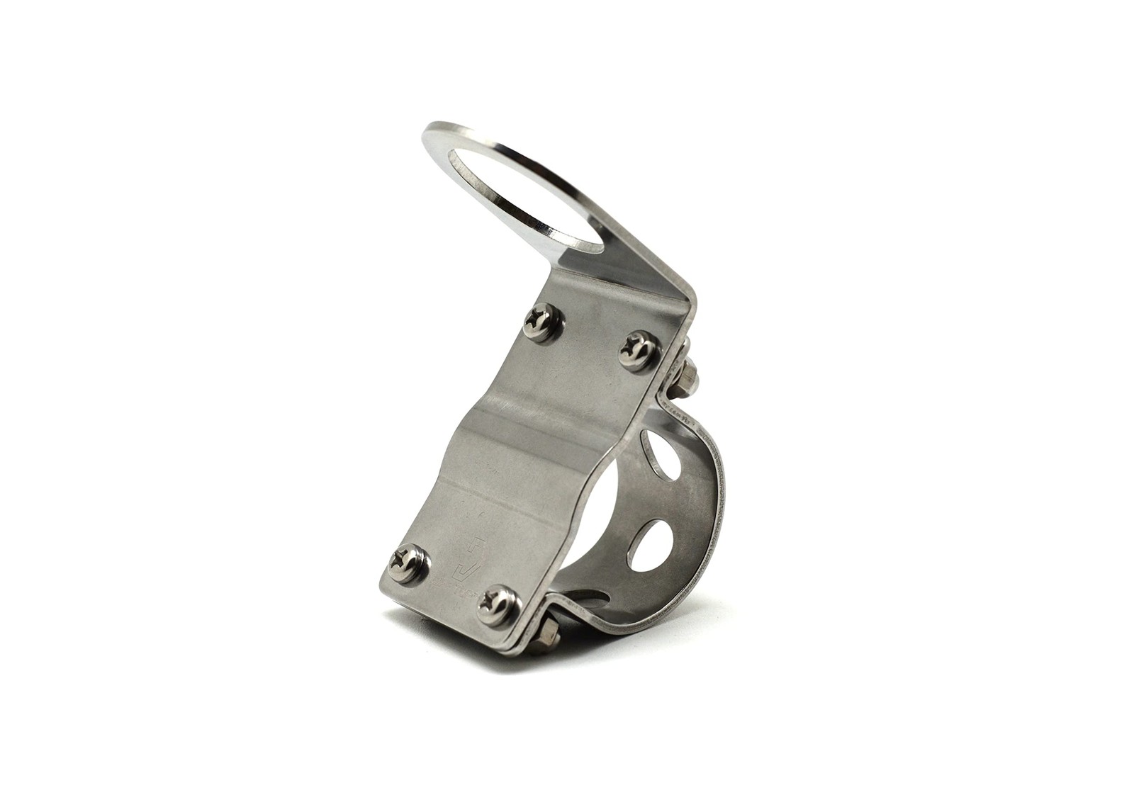 1.25 31.75mm Silver Motorcycle Handlebar Mounting Bracket, Riser, Clamp