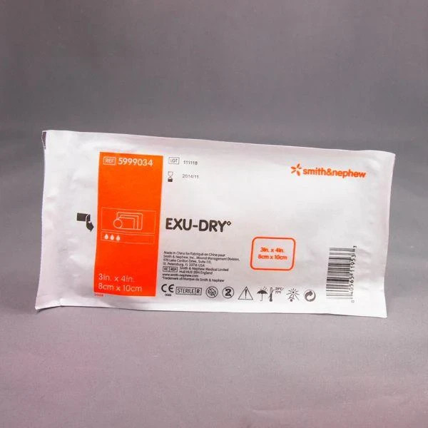 EXU-DRY 3  x 4  40 pcs. loose brand new