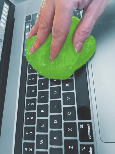 Car Putty Green Clean Car and Technology Slime (2 PACK)