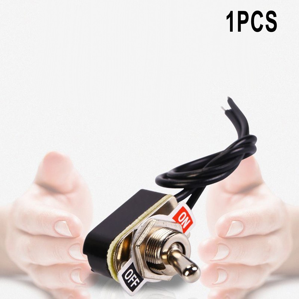 for TOGGLE Switch SPST 6A SPST Contacts Switch for TOGGLE With Wire Switch