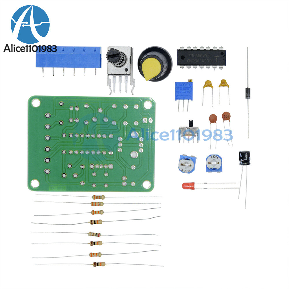 ICL8038 Monolithic Function Signal Generator Module Sine Square Triangle KIT
