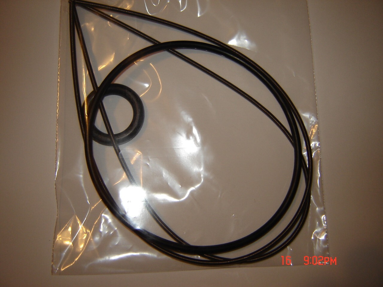 Keystone 8mm R-8 Projector Belts, 3 BELTS & 1 TIRE Set, 2 Wire, 1 Motor, 1 Tire.