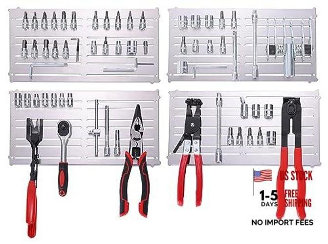 Magnetic Tool Holder & Pad, Mechanic Tool Tray, Magnetic Parts Mat, Automotive