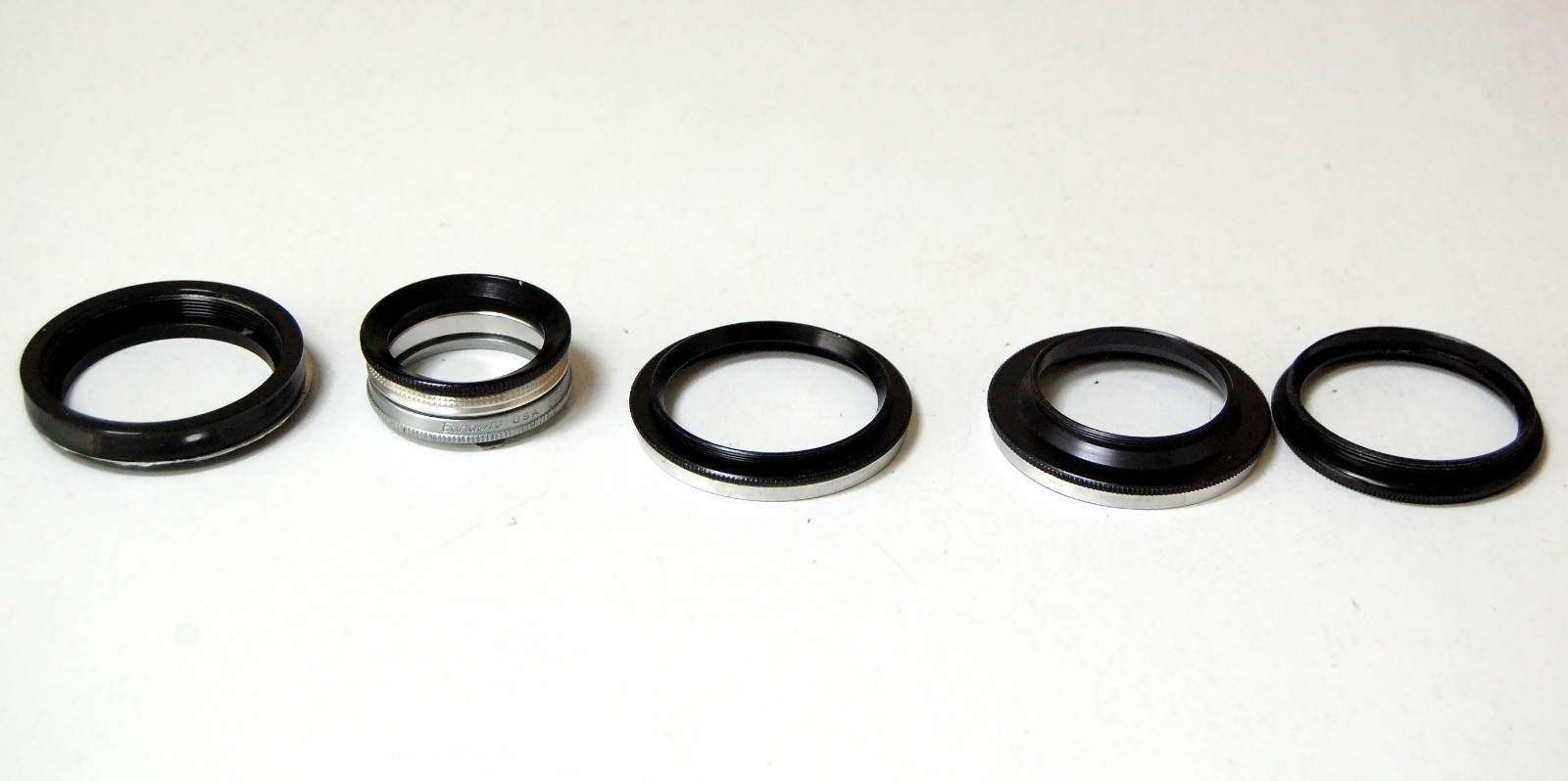 23 Assorted Photographic Filter Adapter Rings Series Holders Miscellaneous Parts