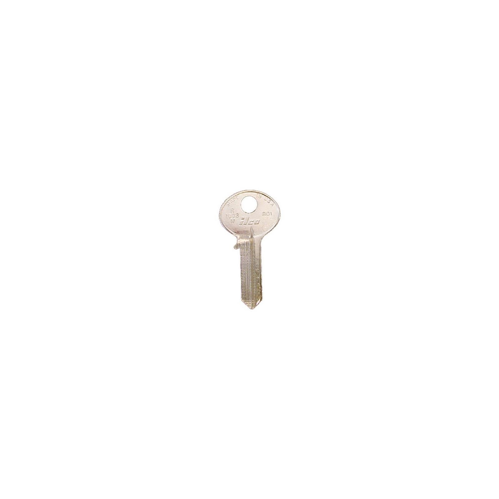 Ilco BO1-R1003M Bommer Mailbox Key Blank - Quantity 10