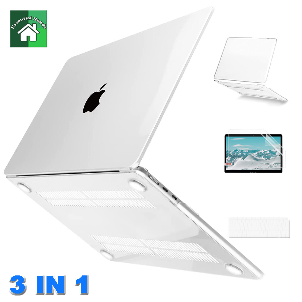 Hard Case Shell F 2020 MacBook Air 13"(M1) A2337 A2179 KeyBoard Screen Protector