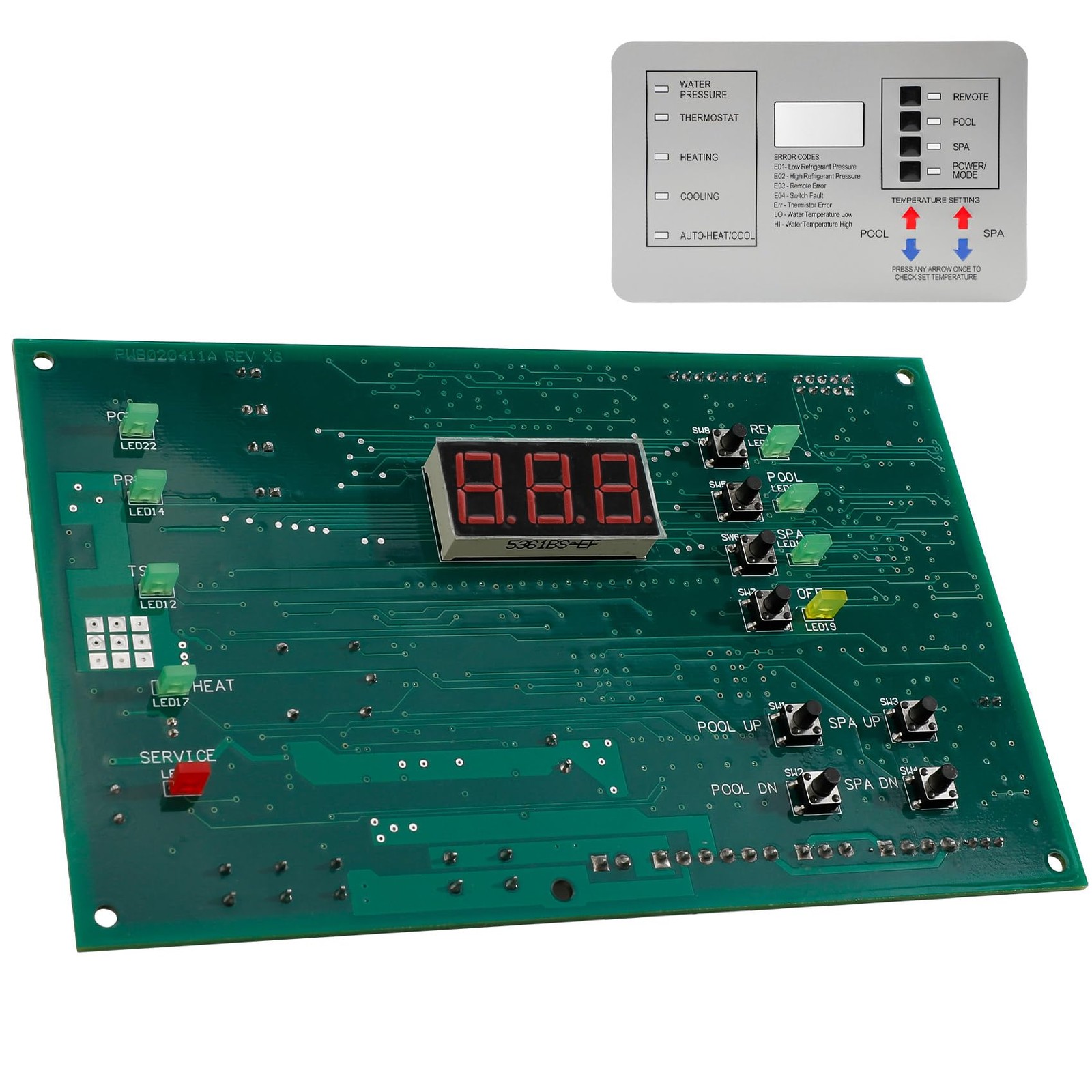 Precision Digital Temp Controller for Minimax NT Pool Heater