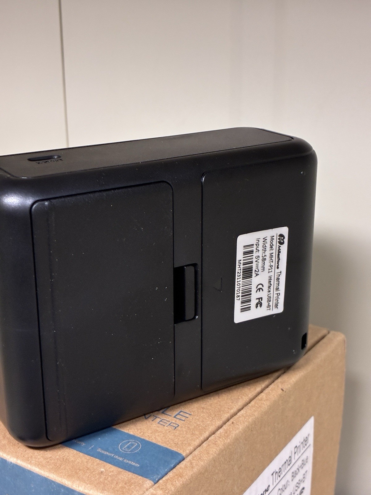 Milestone MHT-P11 58mm Portable Thermal Receipt Printer Support /USB