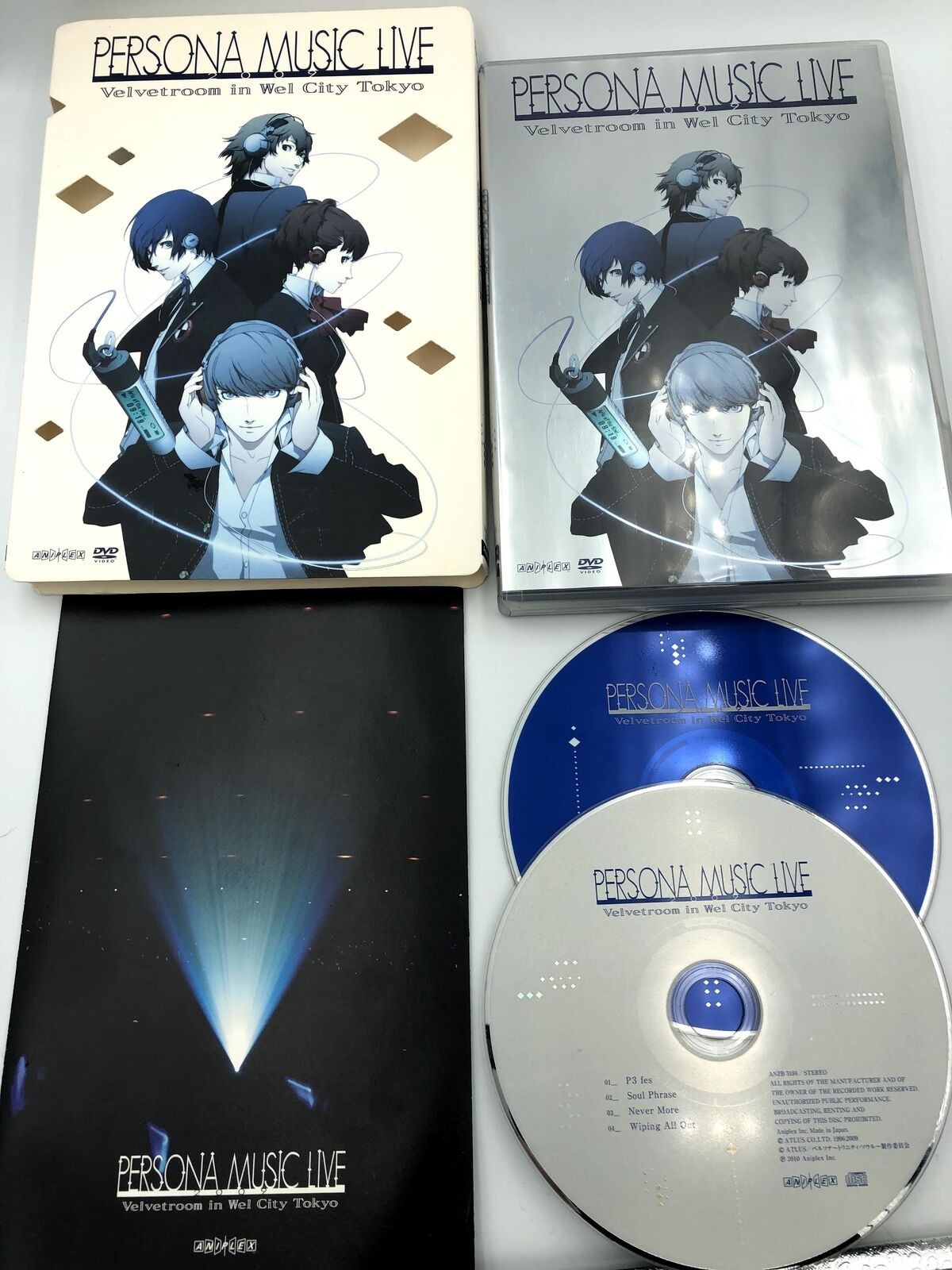 Persona Music Live 2009: Velvetroom in Wel City Tokyo concert DVD+CD soundtrack