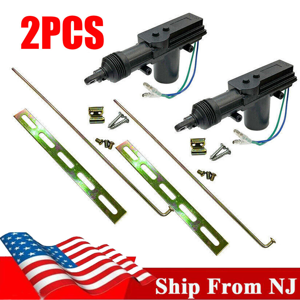 Universal Car Automotive Power Door Lock Kit Actuator 12-Volt Motor 2 Wires