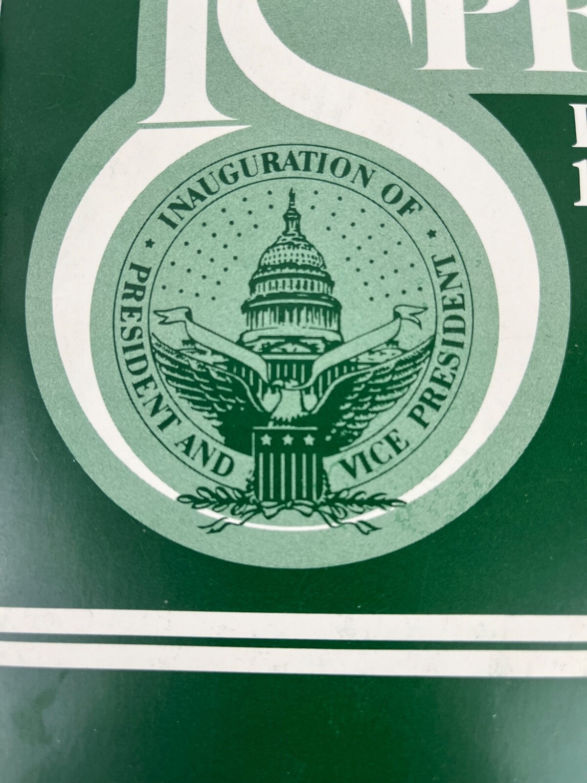 Jimmy Carter's Inauguration Train Menu "PEANUT SPECIAL" Plains Ga - Washington
