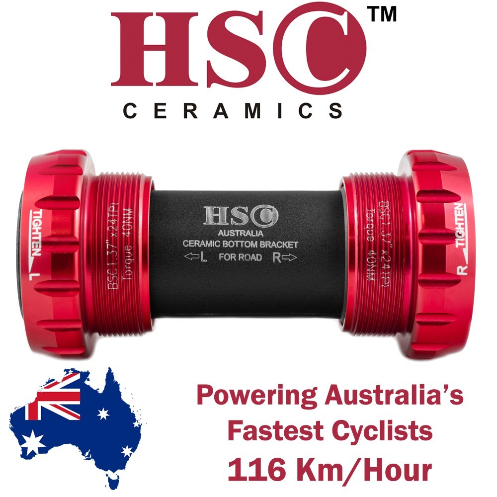 Shimano BSA English Thread Bottom Bracket with Ceramic Bearing - HSC Ceramics