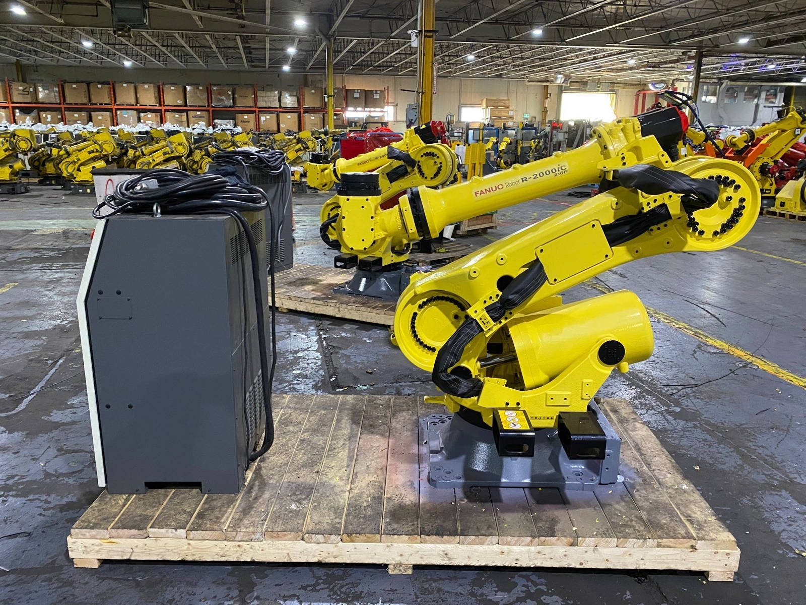 FANUC R-2000iC/210F w/ R-30iB Controls PARTS ONLY - REFURBISHED See Description