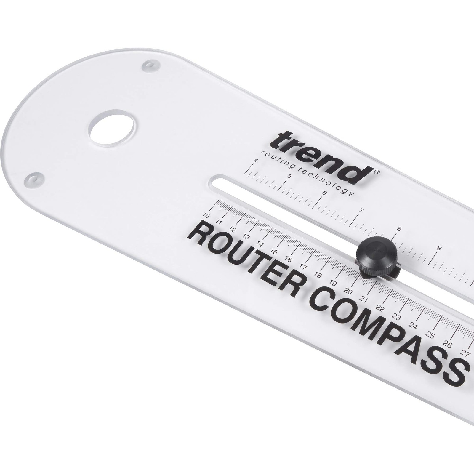 Trend Router Compass for Precise Circle & Arc Cutting, R/COMPASS/A
