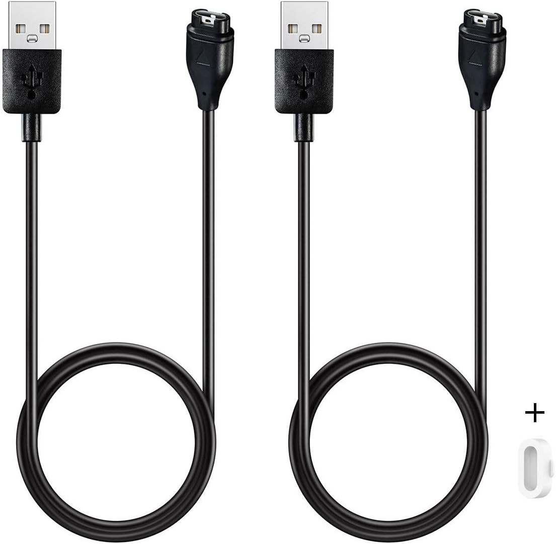 Charger for Garmin Vivoactive 6 5 4 4S 3, Replacement Charging Cable Cord plus a