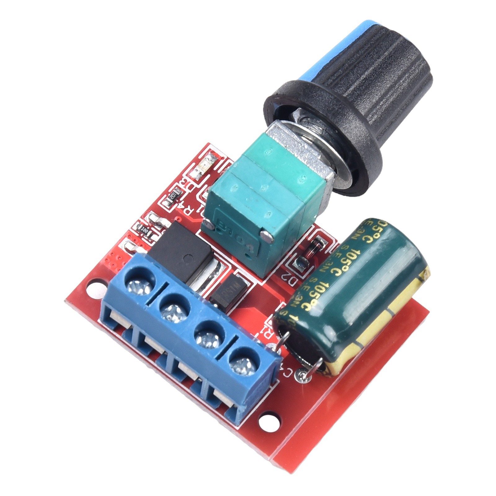 Advanced Control Switch for DC Motor Compact Design Adjustable Output