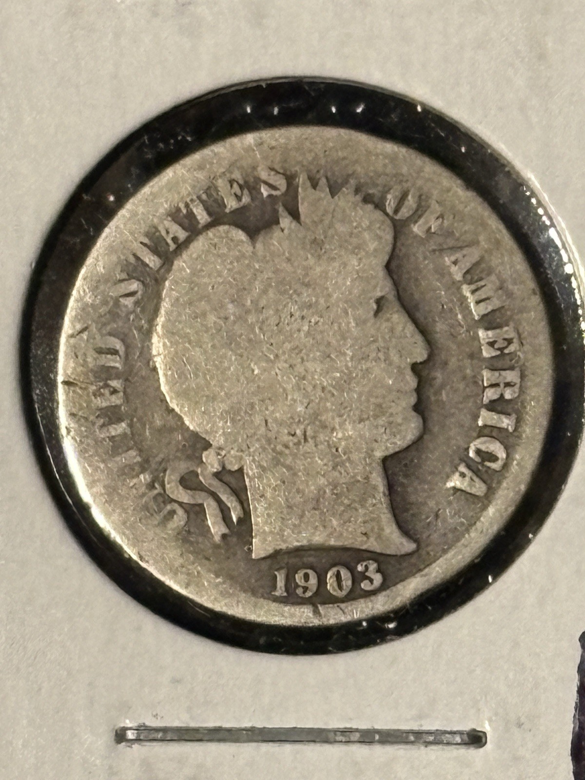 1903 Barber Dime