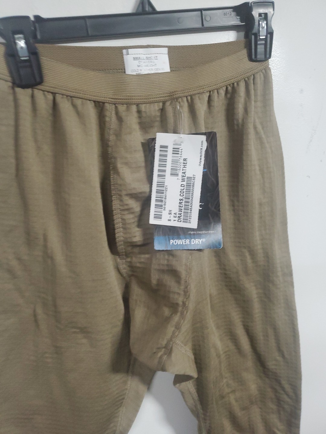 Small Short Cold  Cold Weather Bottoms Grid Waffle Fleece pants