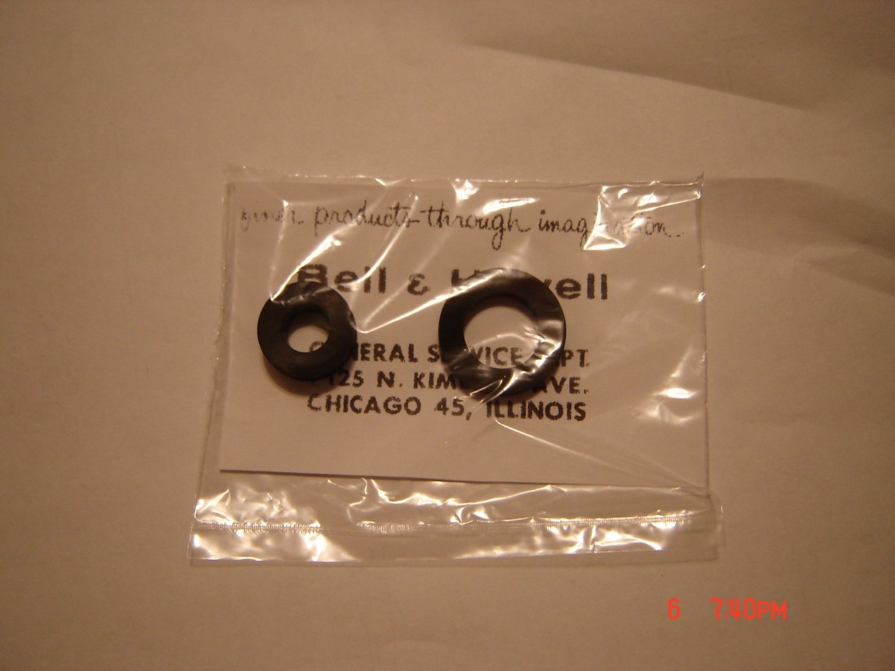 Bell & Howell 353/363/366/370/383/466A ,*2 SMALL TIRES,Tall,Short, New