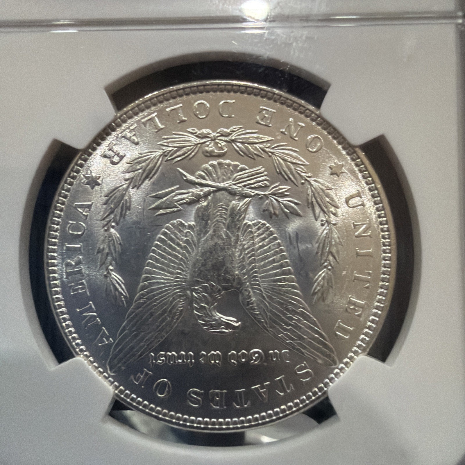 1886 Morgan Silver Dollar NGC MS63