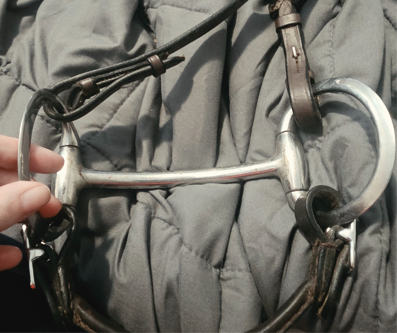 mullen or myler  low port snaffle bit