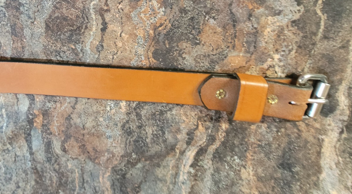 Circle Y Leather Flank Cinch (Back Cinch) in Brown (no back billets)
