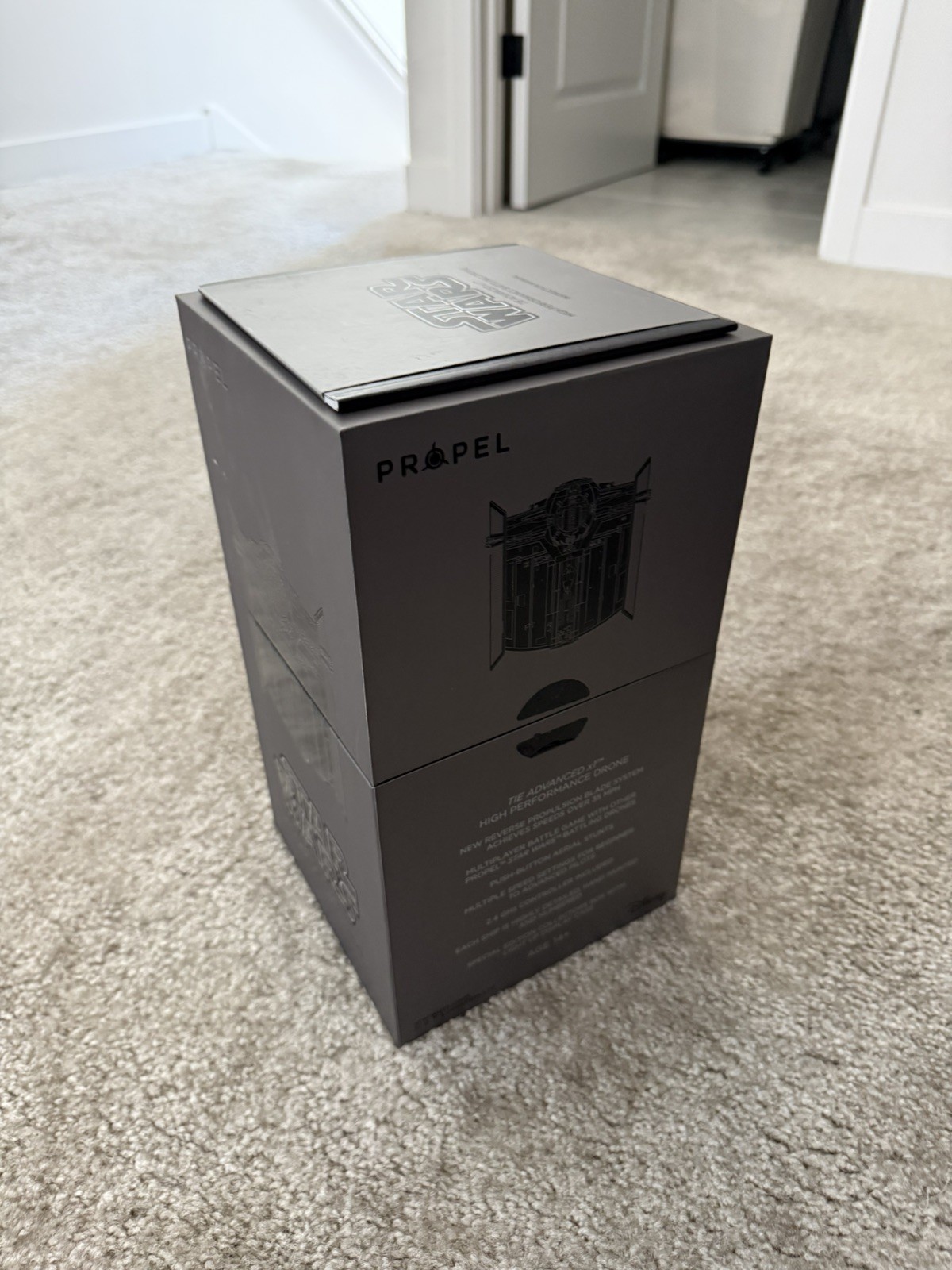 Propel Star Wars TIE ADVANCED X1 Performance Drone Open Box Used