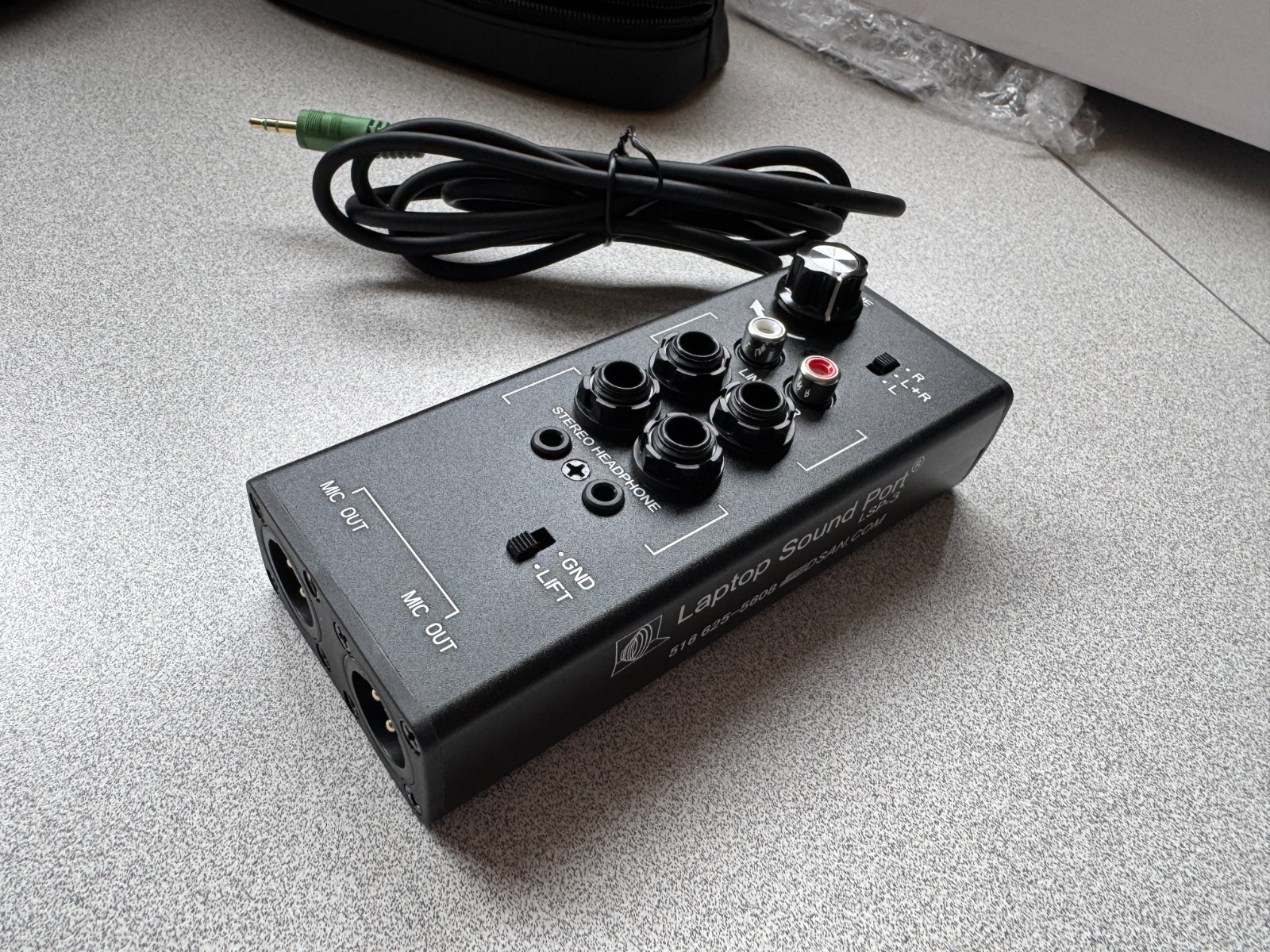 DSAN LSP-3 Three Channel Line-Level Signal Processor / Distribution Amplifier