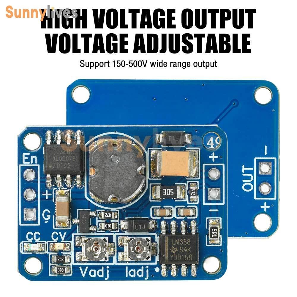 DC-DC 3.6-20V to 150-500V Constant Current Boost Step-up Power Regulation Module