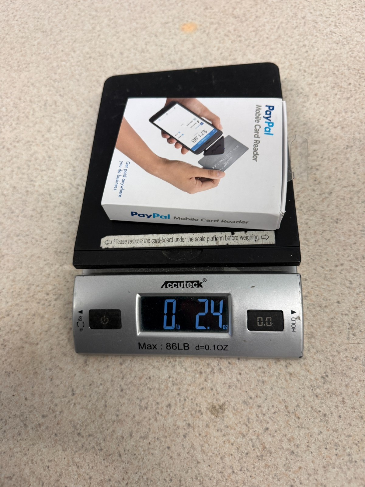 PayPal Mobile Credit Card Reader Swipe 3.5mm Audio Jack for iPhone Android Table
