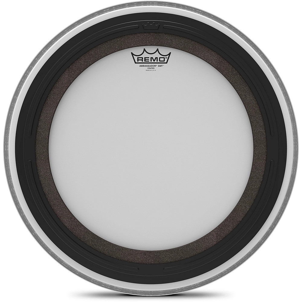 Remo Ambassador SMT Coated Bass Drum Head 18 in. White
