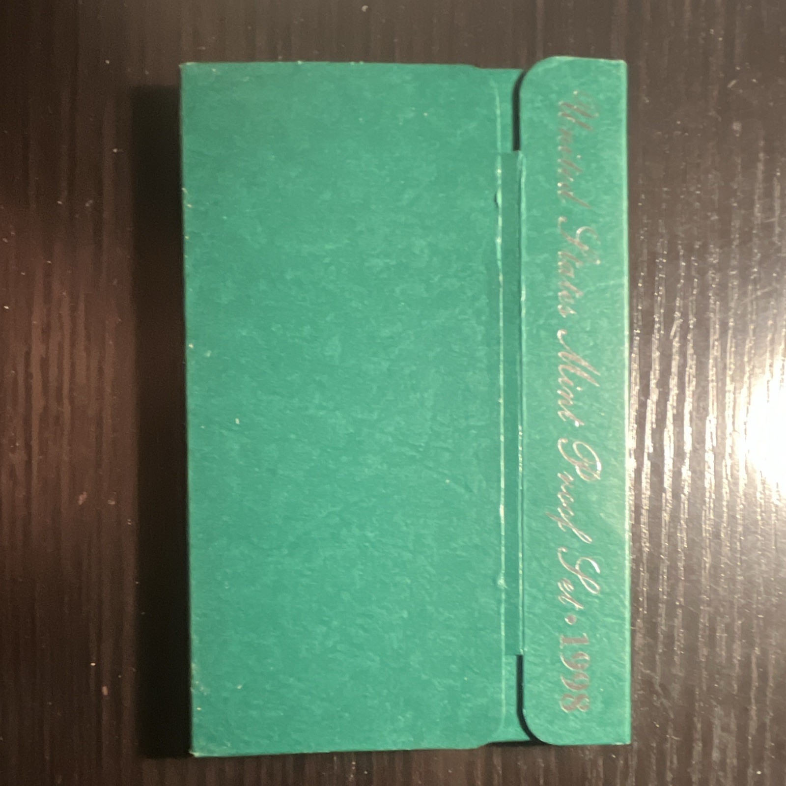 1998 S U.S. Proof Set Mint w/ Original Green Envelope & COA